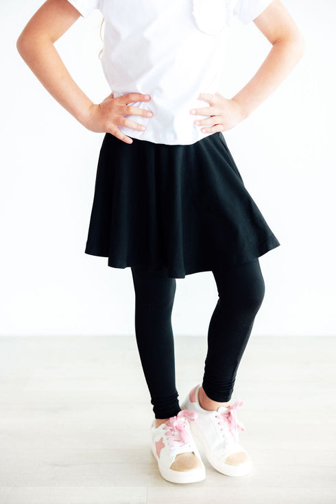 black-twirl-skegging Mila & Rose - Sophia's StyleSkegging-1